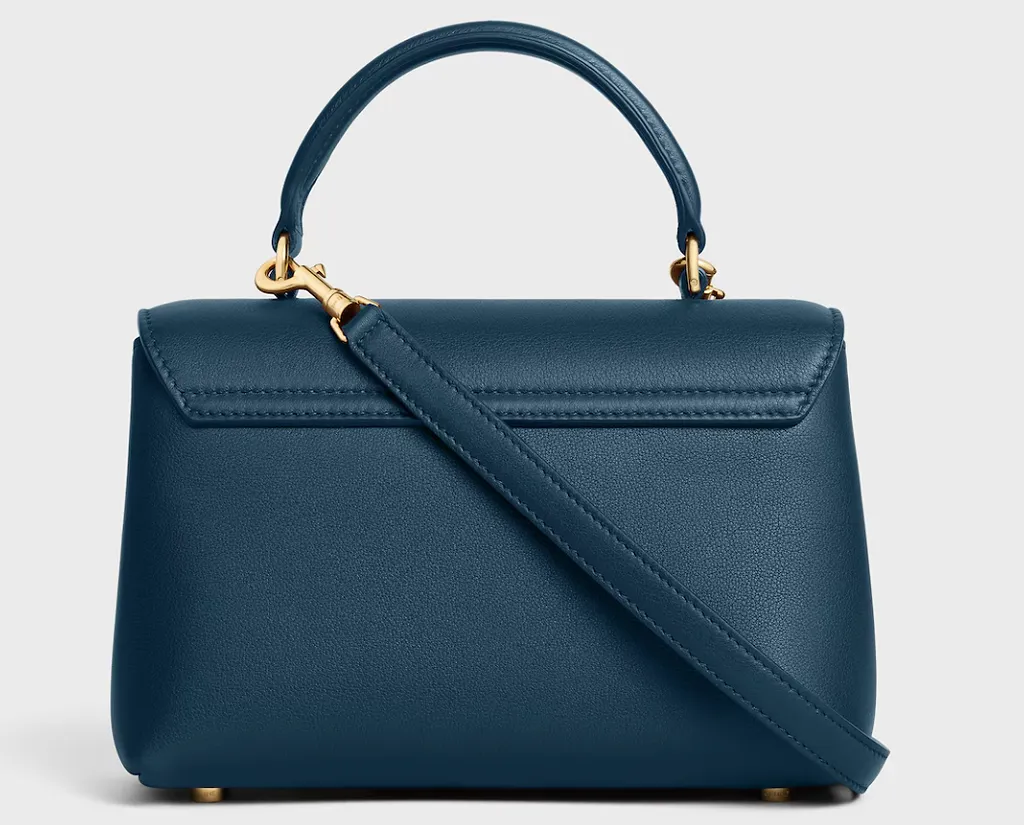 Teen Triomphe Bag In Supple Grained Calfskin