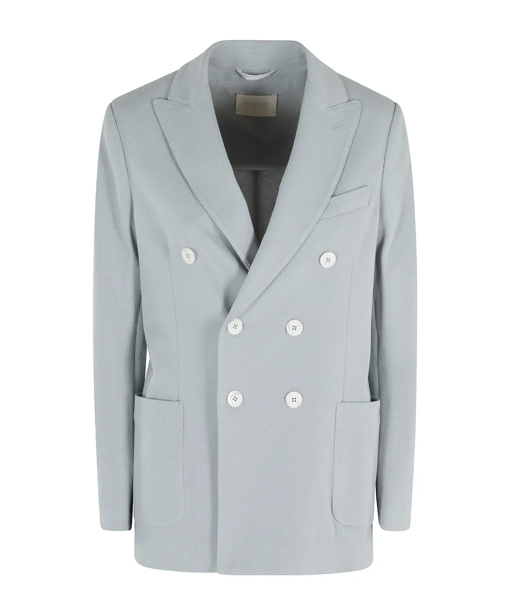 Circolo 1901 Textured Single-Breasted Blazer
