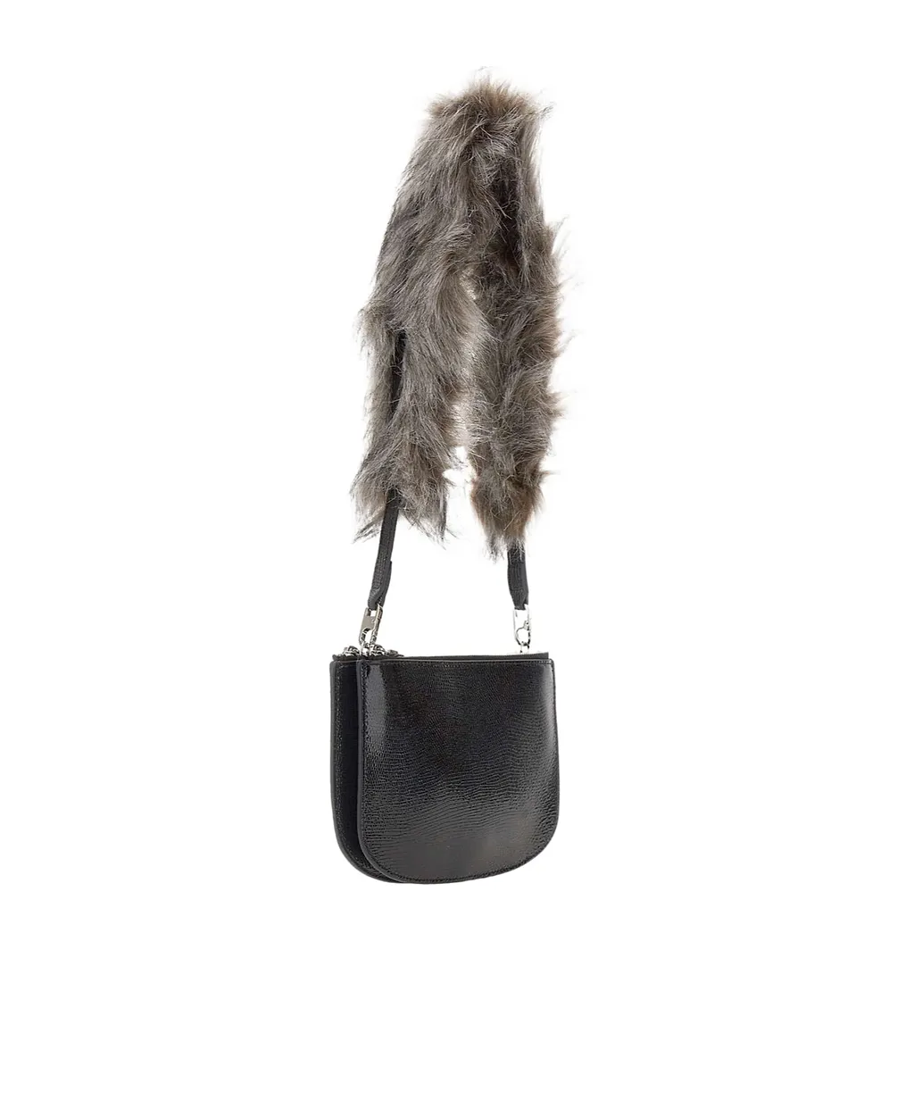 Diesel 1-Dr Logo Embossed Shoulder Bag