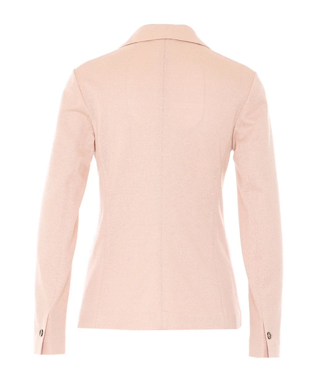 Circolo 1901 Single-Breasted Textured Blazer