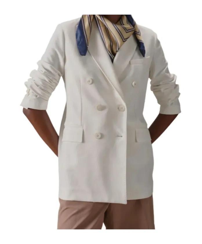 Double-Breasted Suit Jacket