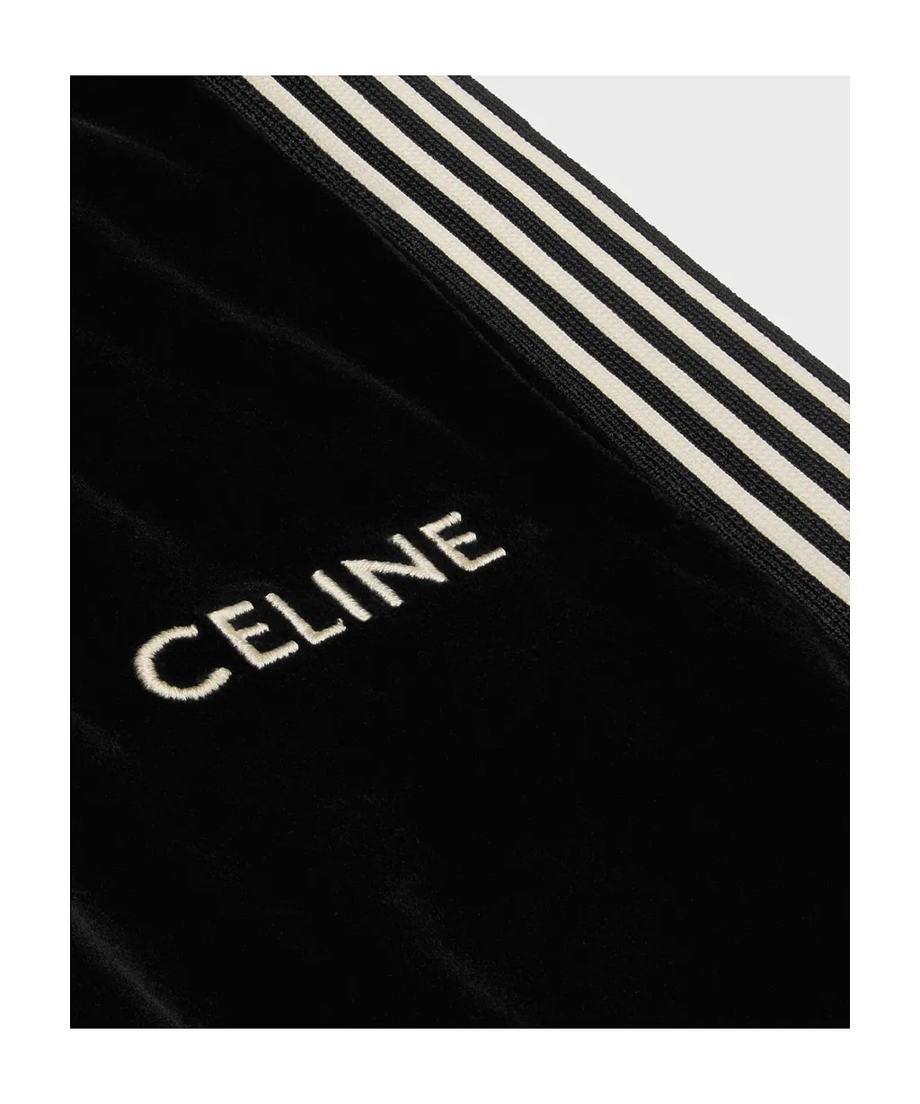 Tracksuit Pants In Velvet Jersey
