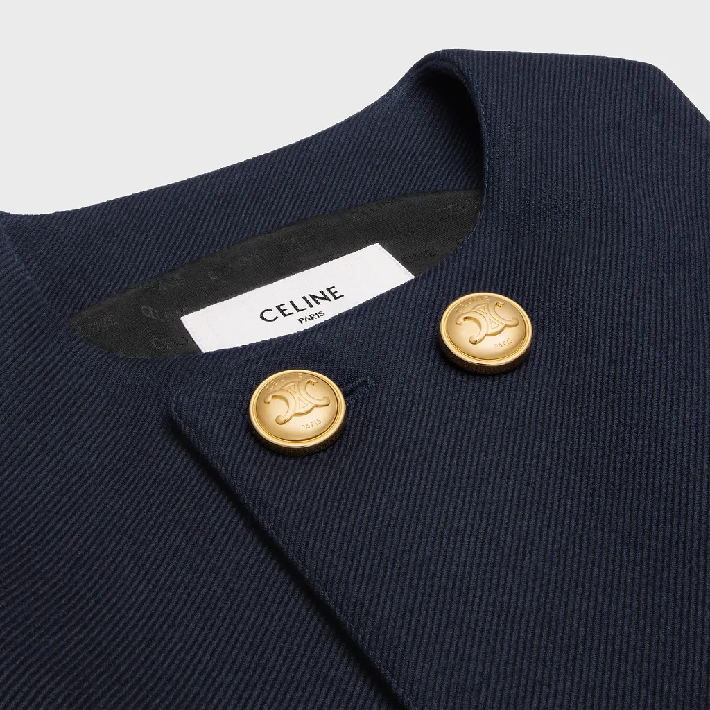 Top In Double Faced Wool Tricotine