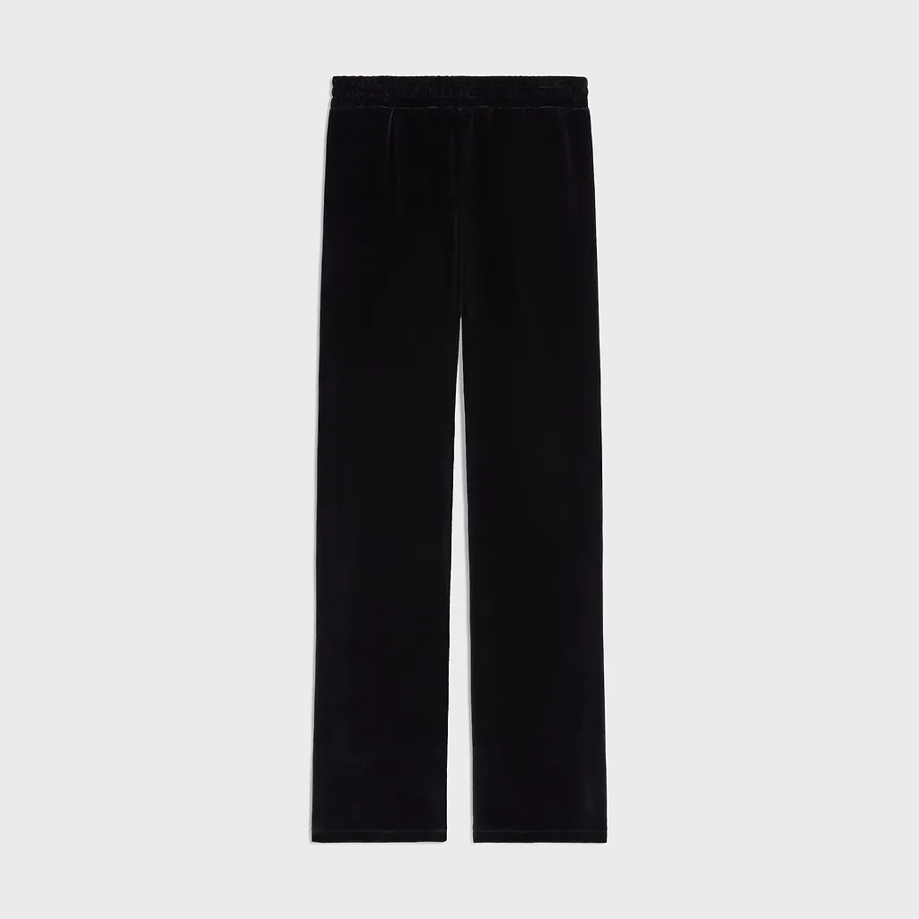 Tracksuit Pants In Velvet Jersey