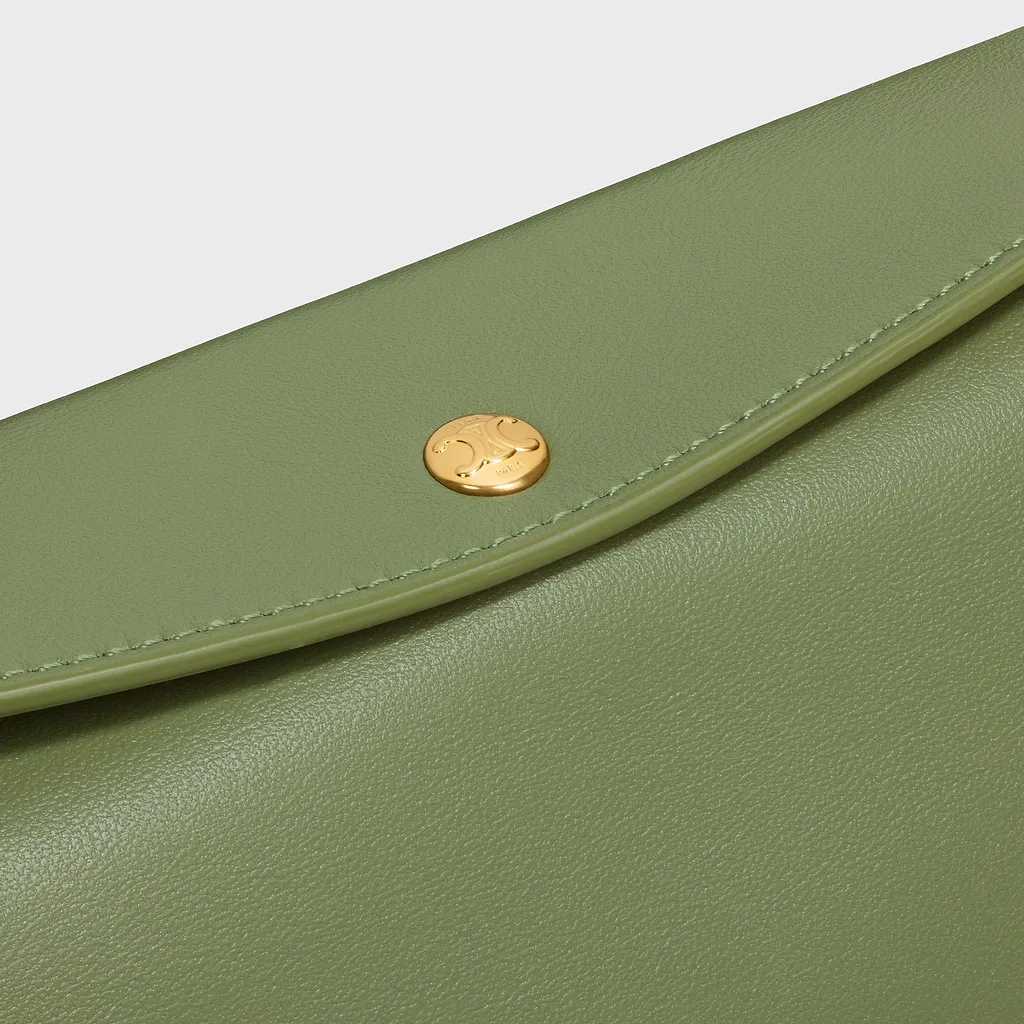 Trio Flap In Smooth Lambskin