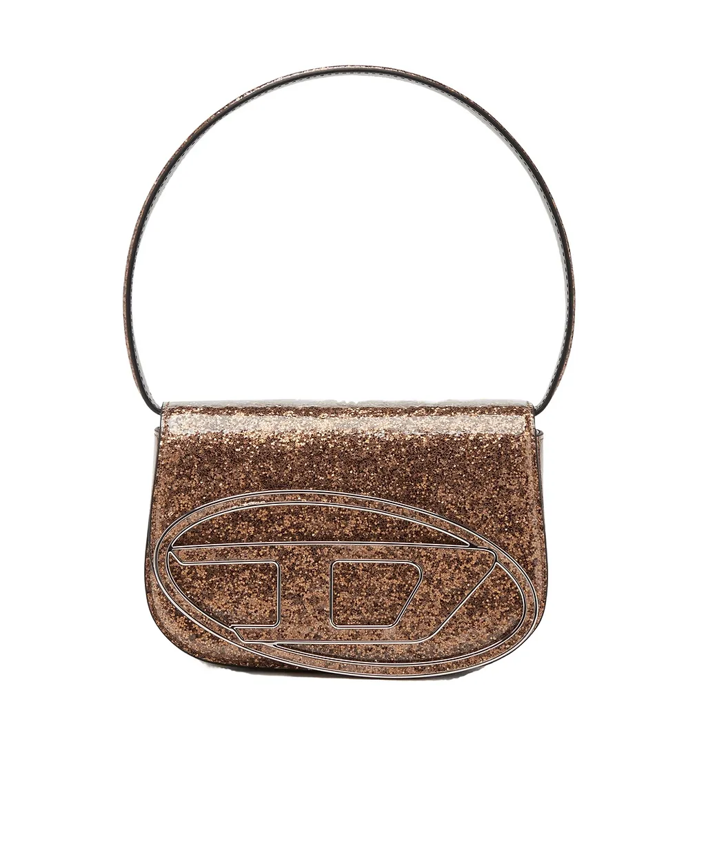 Diesel 1Dr Glitter Foldover Shoulder Bag