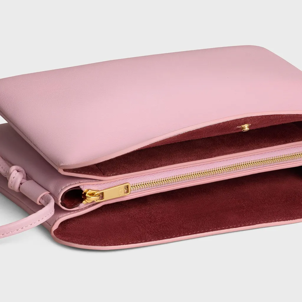 Trio Flap In Smooth Lambskin