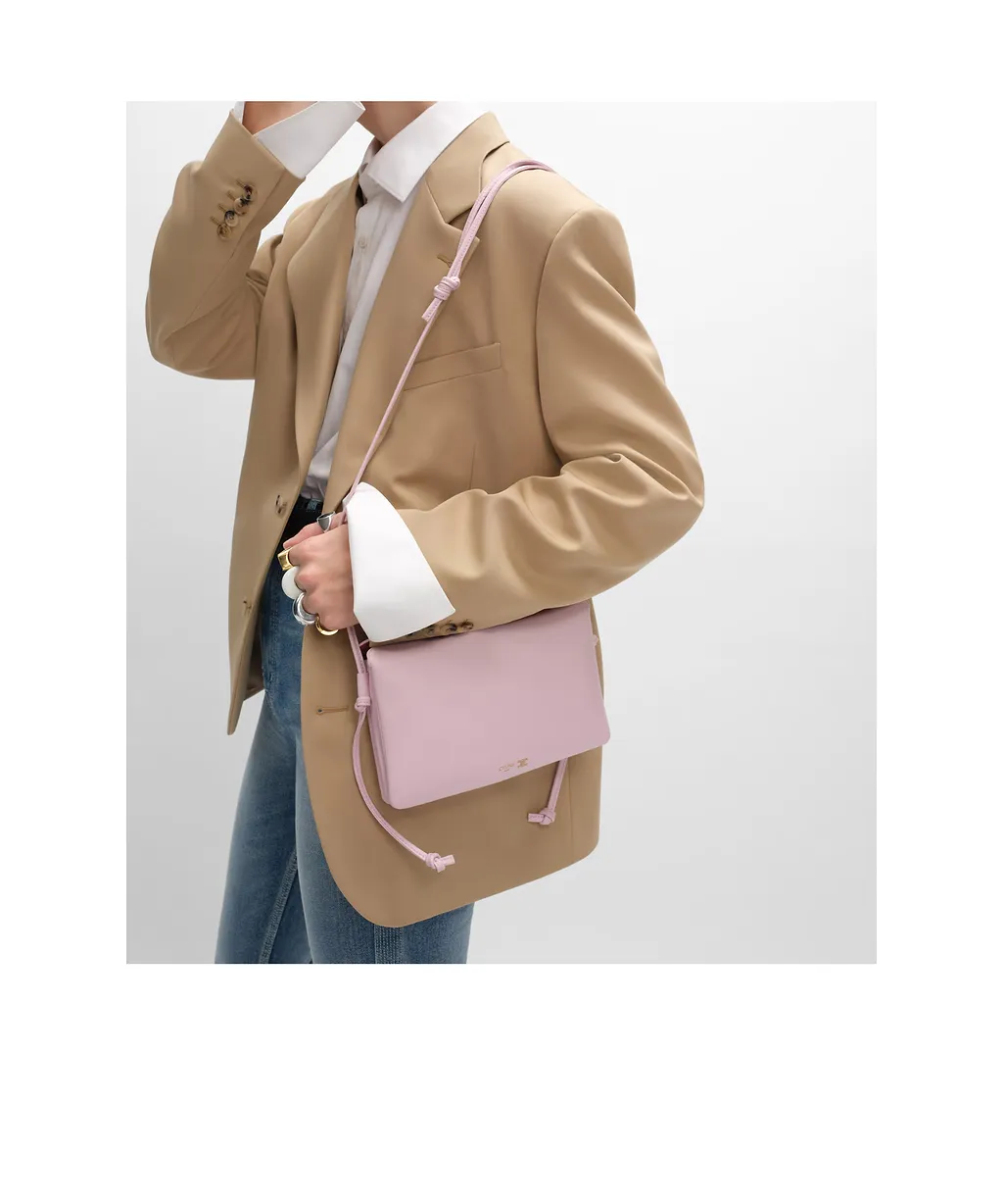 Trio Flap In Smooth Lambskin
