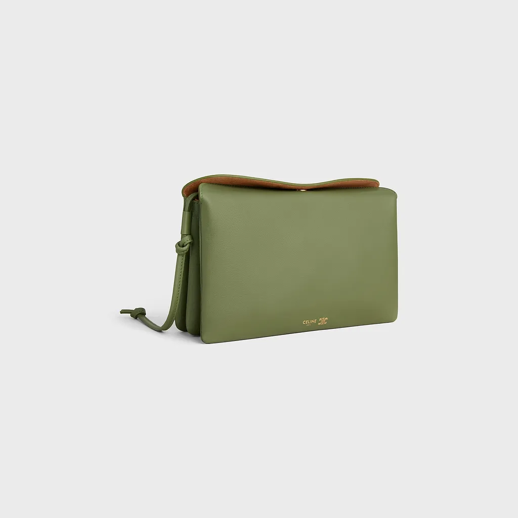 Trio Flap In Smooth Lambskin