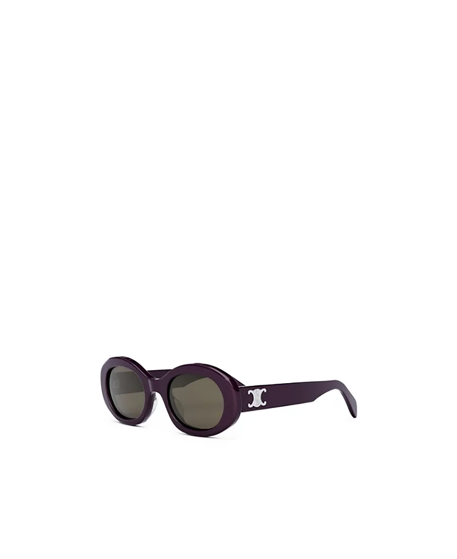 Triomphe 01 Oval-Frame Sunglasses