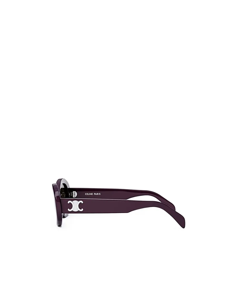 Triomphe 01 Oval-Frame Sunglasses