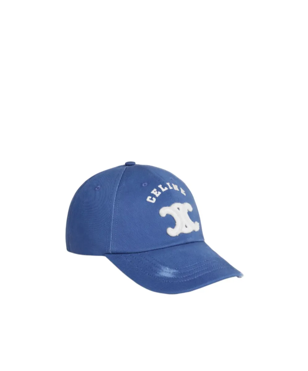 Triomphe Cap In Cotton Twill Gabardine