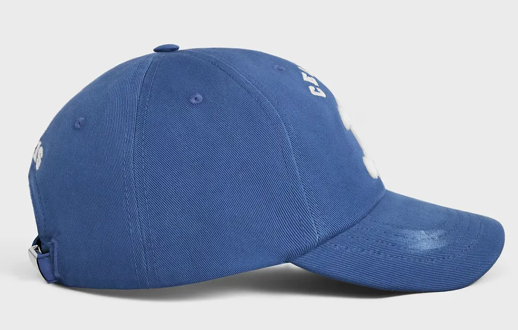 Triomphe Cap In Cotton Twill Gabardine