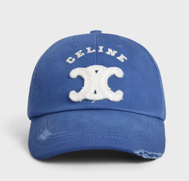 Triomphe Cap In Cotton Twill Gabardine