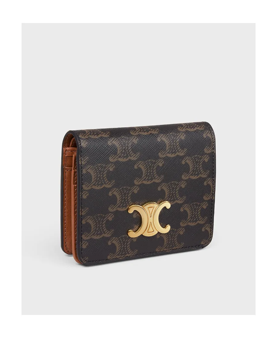 Triomphe Compact Wallet