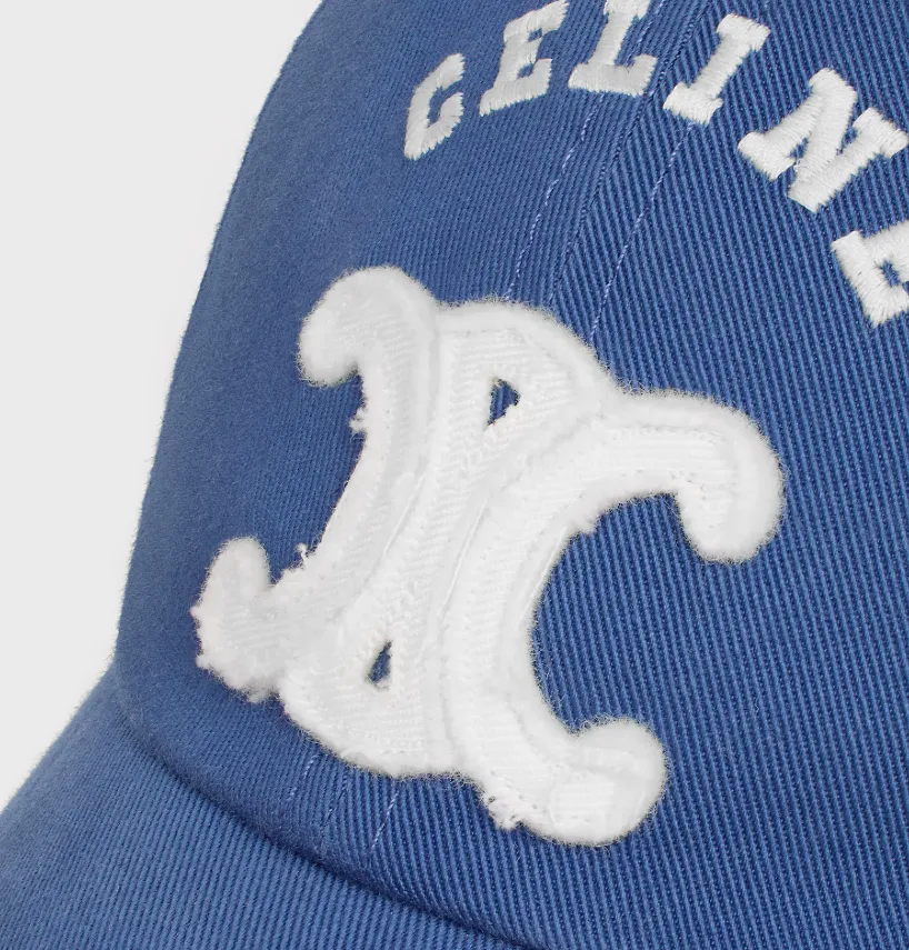 Triomphe Cap In Cotton Twill Gabardine