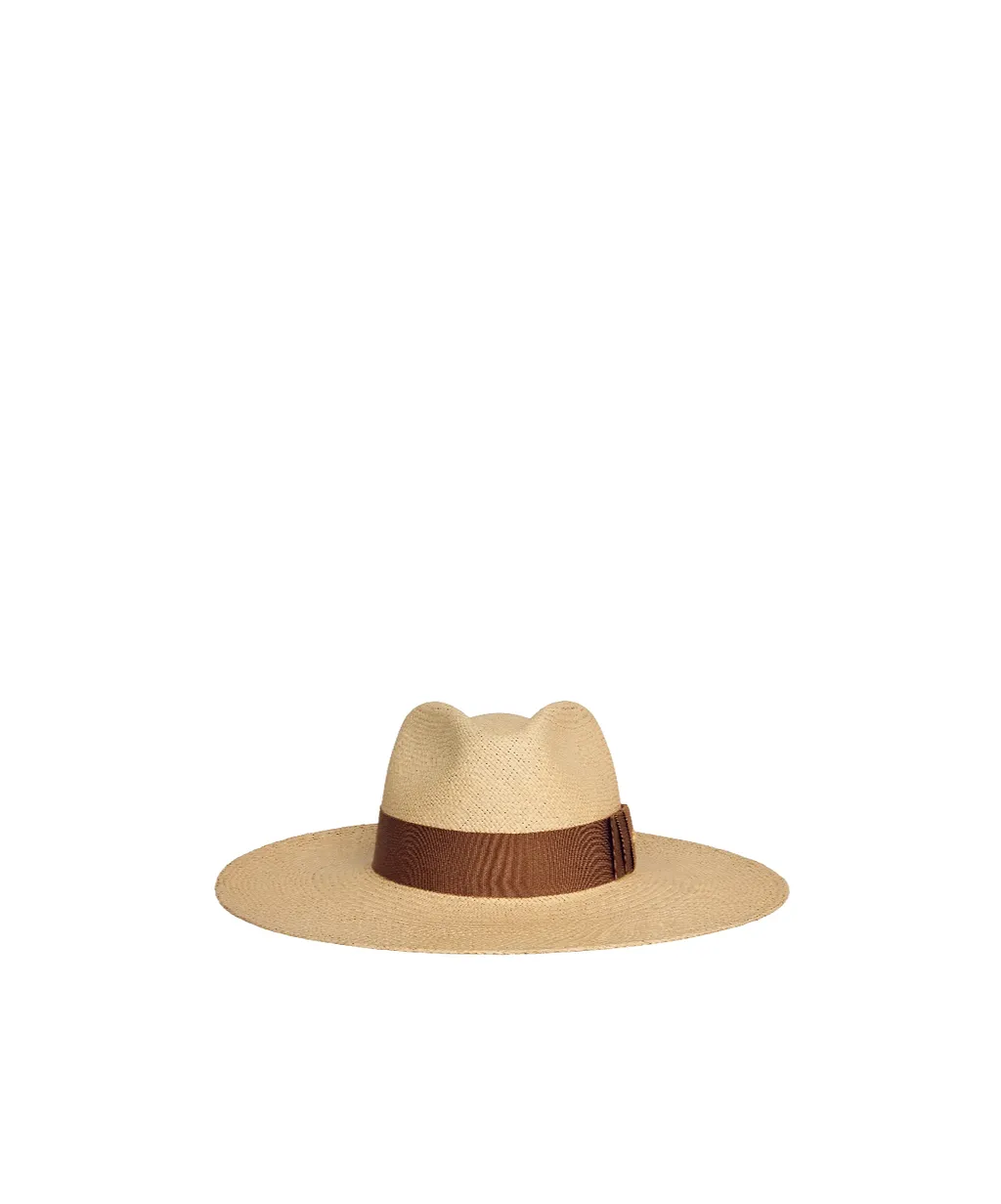 Triomphe Panama Hat In Straw