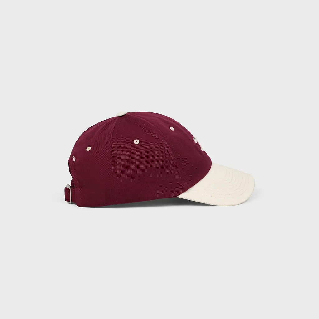 Triomphe Richelieu Cap In Cotton Twill