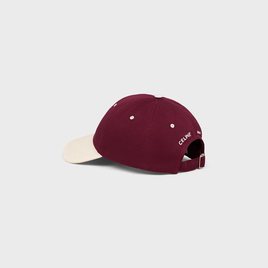Triomphe Richelieu Cap In Cotton Twill