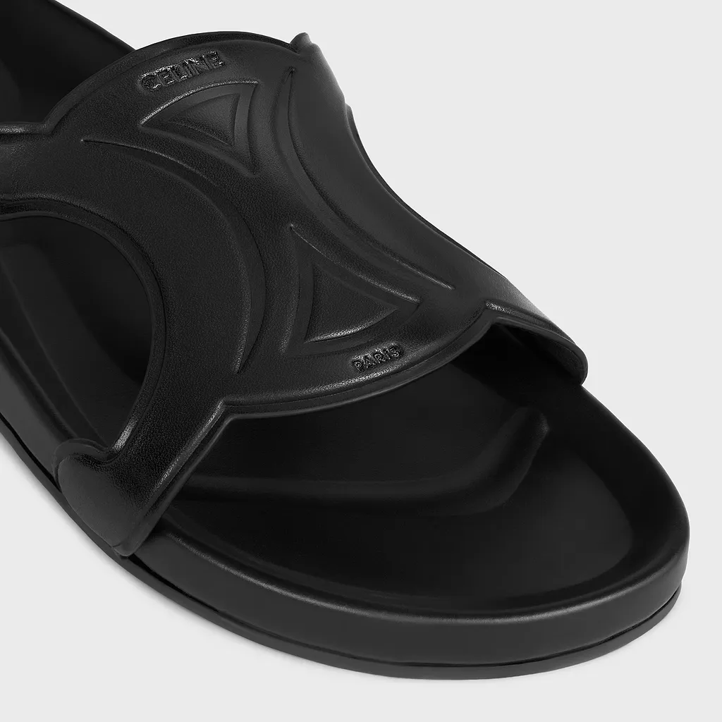 Triomphe Slide In Calfskin - Vegetal Tanning