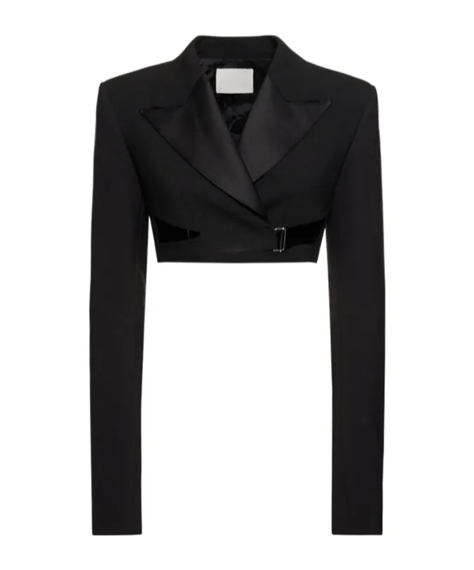 Button-Down Short Jacket
