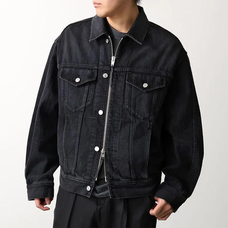 Trucker Jacket In Cotton Denim