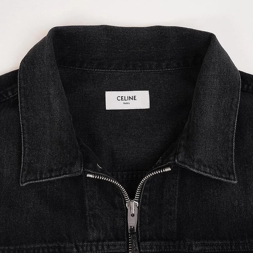 Trucker Jacket In Cotton Denim