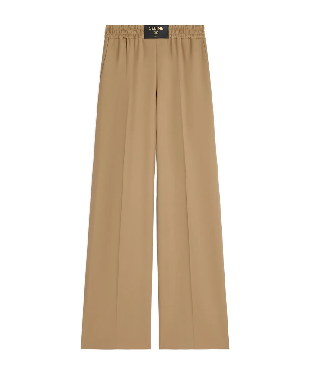 Trousers In Wool Twill