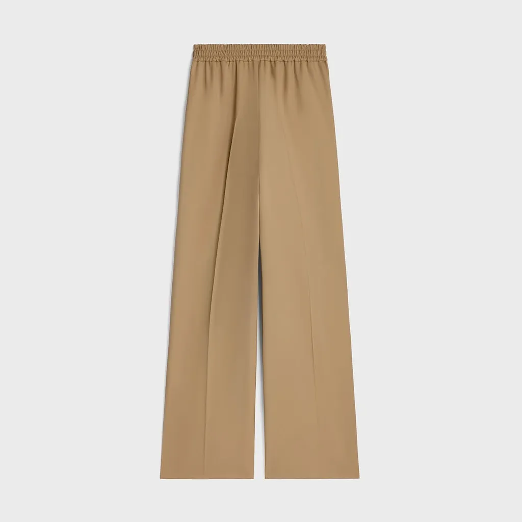 Trousers In Wool Twill