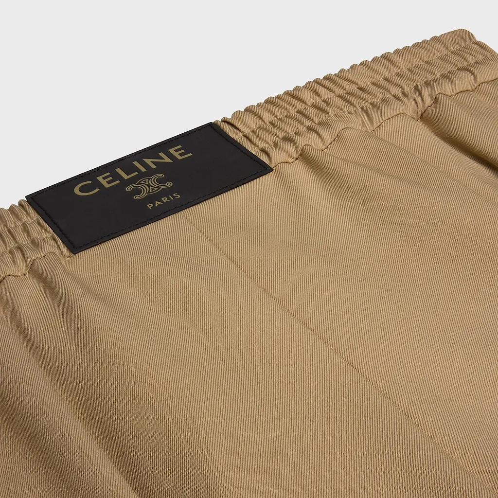 Trousers In Wool Twill