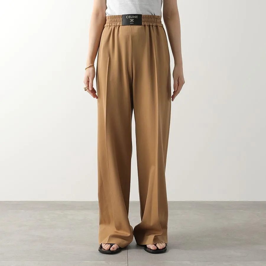 Trousers In Wool Twill
