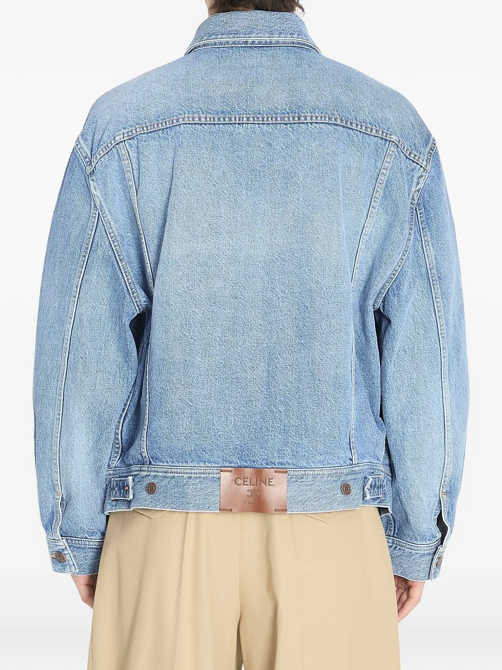 Trucker Jacket In Cotton Denim
