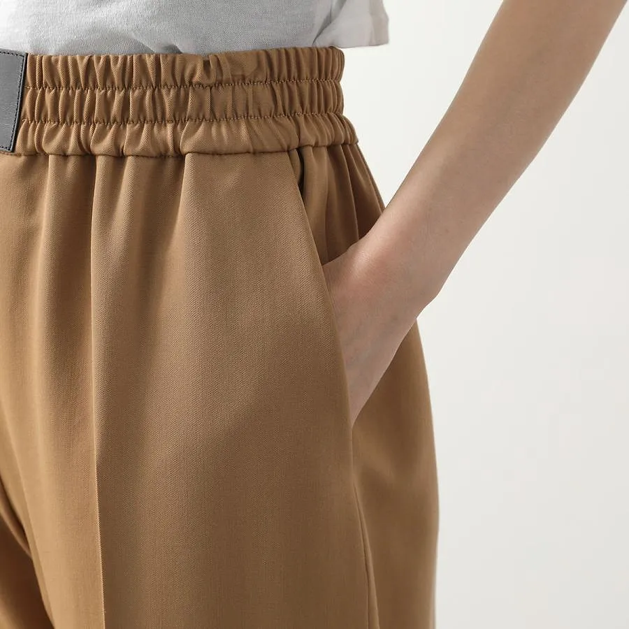 Trousers In Wool Twill