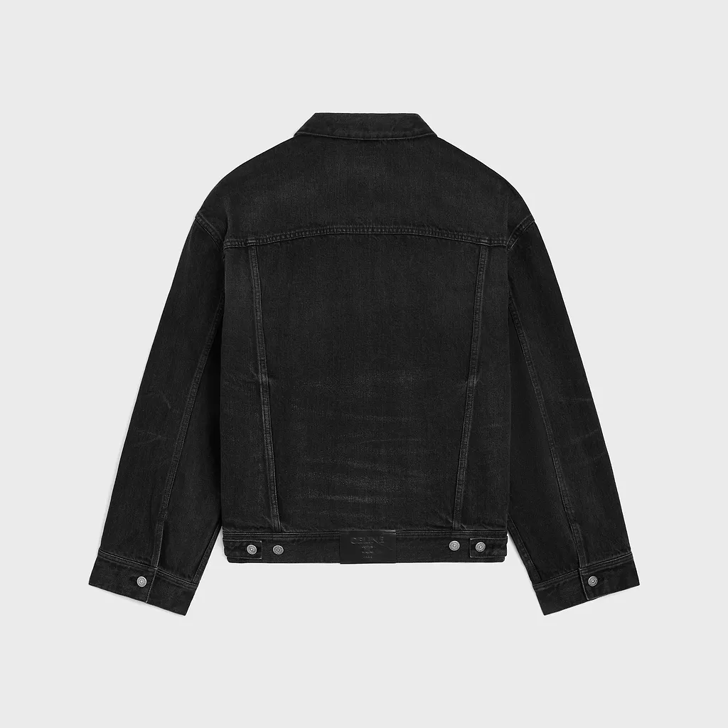 Trucker Jacket In Cotton Denim