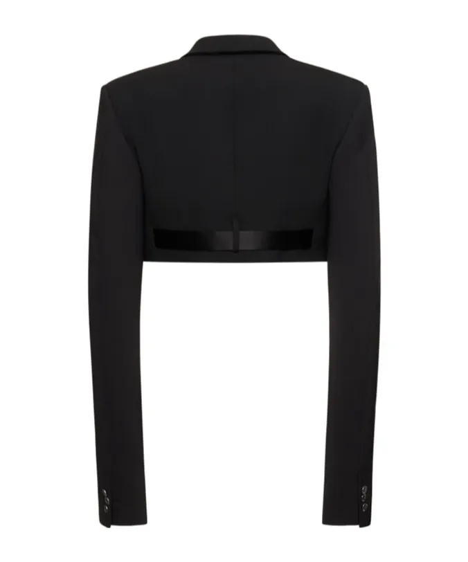 Button-Down Short Jacket