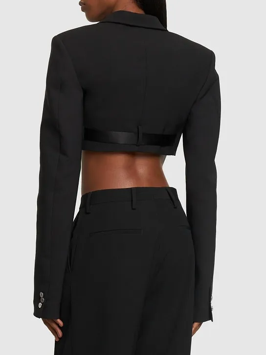 Button-Down Short Jacket