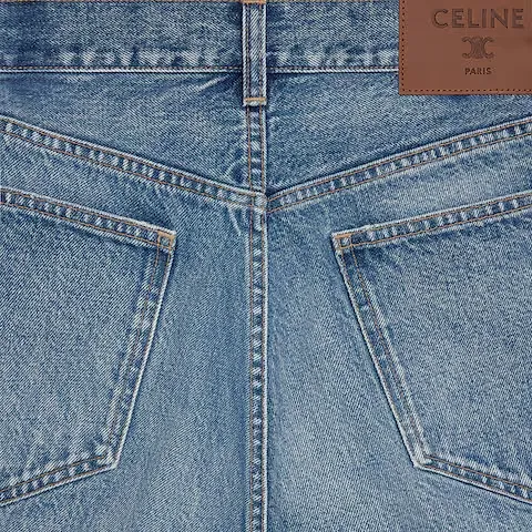 Wesley Jeans In Cotton Denim