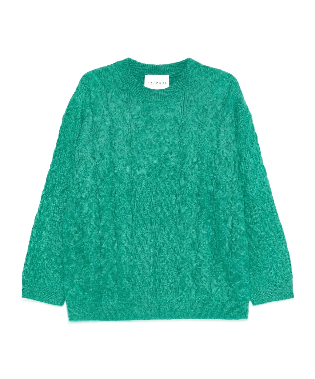 Cable-Knit Sweater