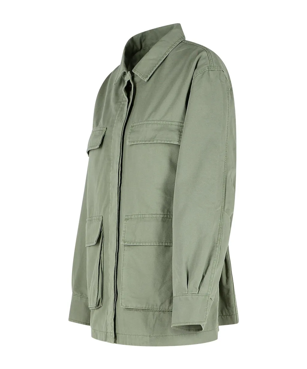 Closed Utility Pocket Jacket