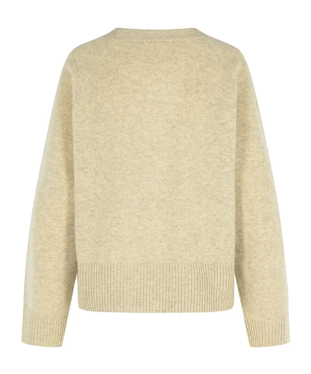 Closed Ribbed Crew Neck Knitwear
