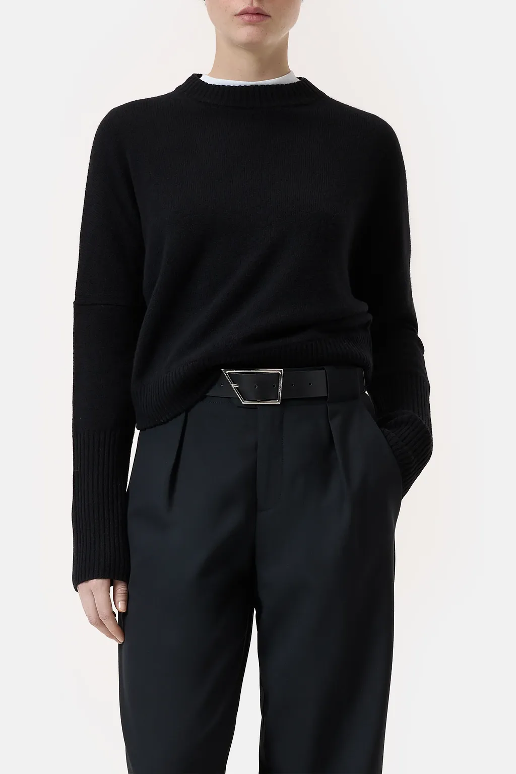 Closed Ribbed Knitwear
