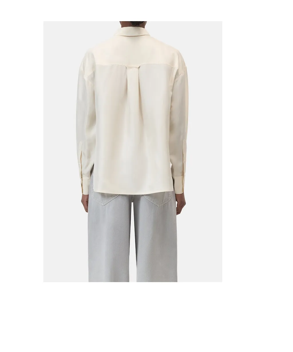 Closed Utility Silk Pocket Shirt