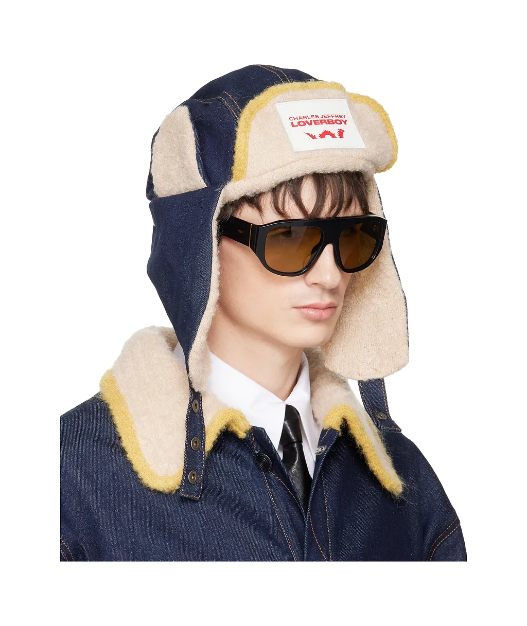 Spliced Aviator Cap