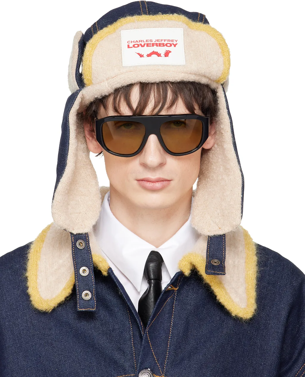 Spliced Aviator Cap