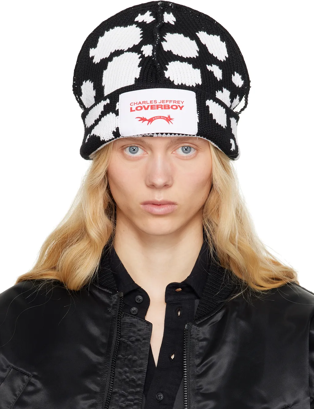 Patterned Beanie