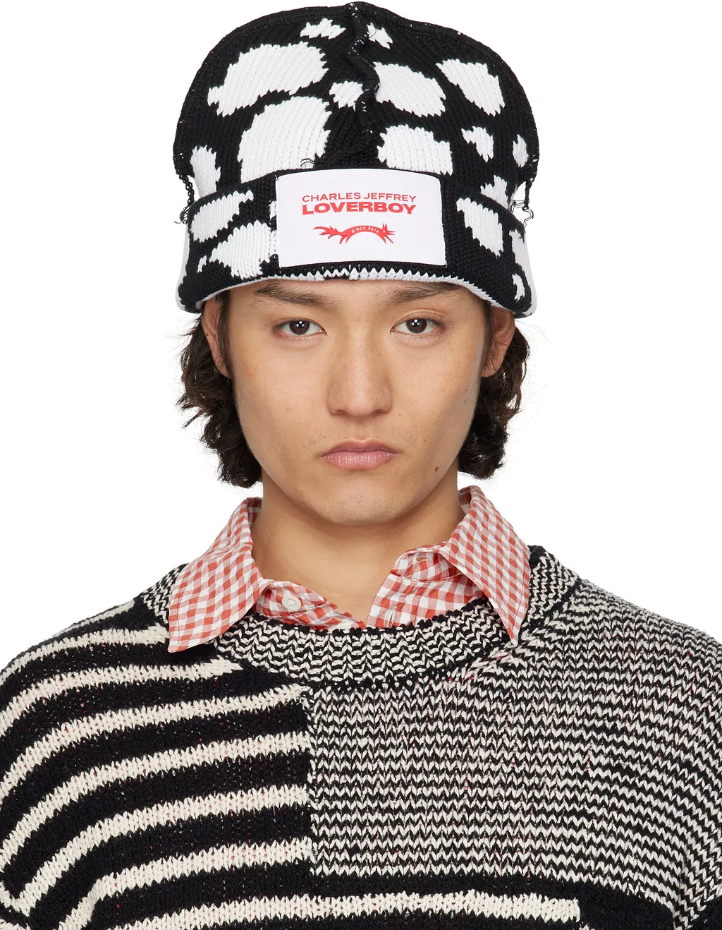 Patterned Beanie