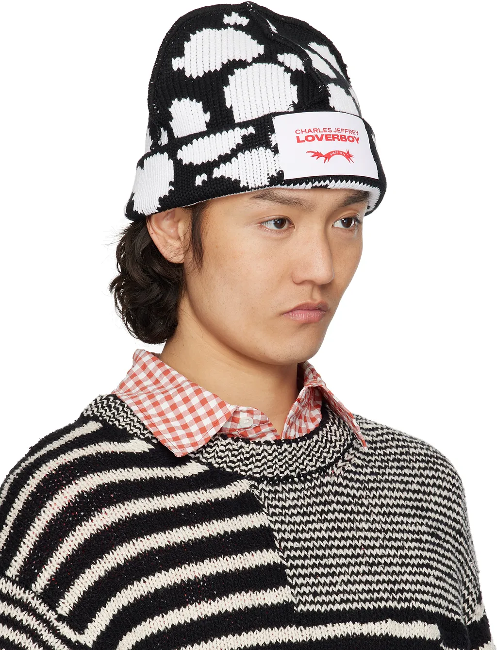 Patterned Beanie