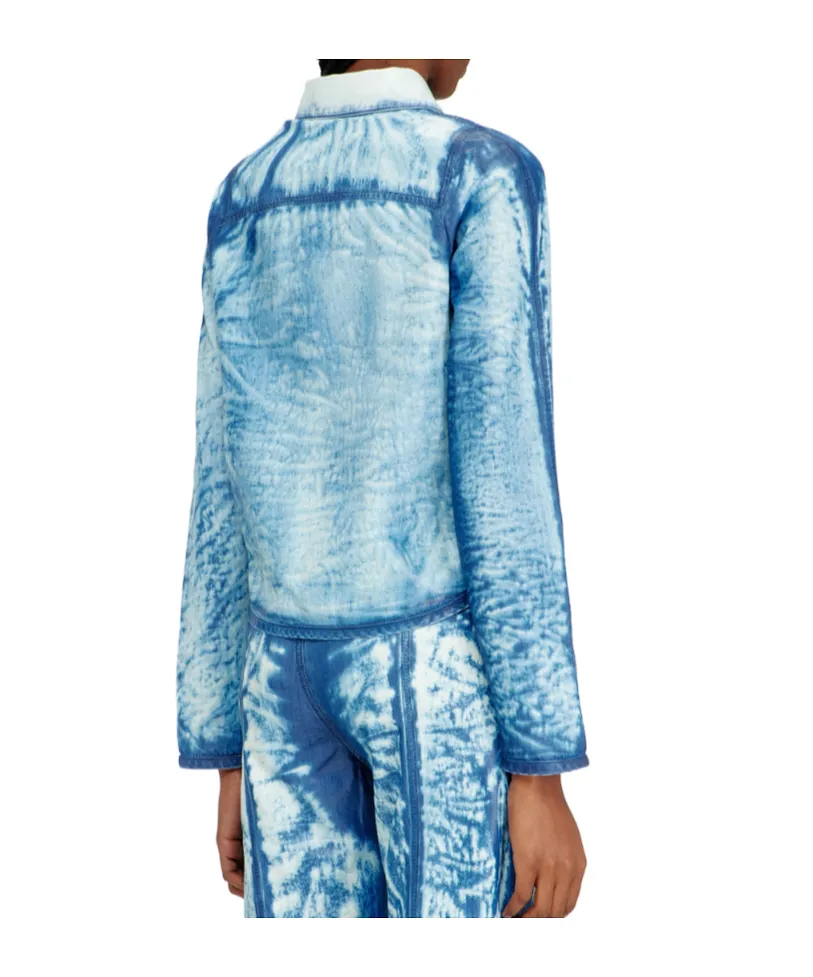Diesel Snap-Front Printed Shirt