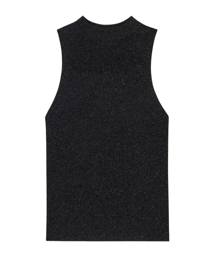 Lurex Sleeveless Top