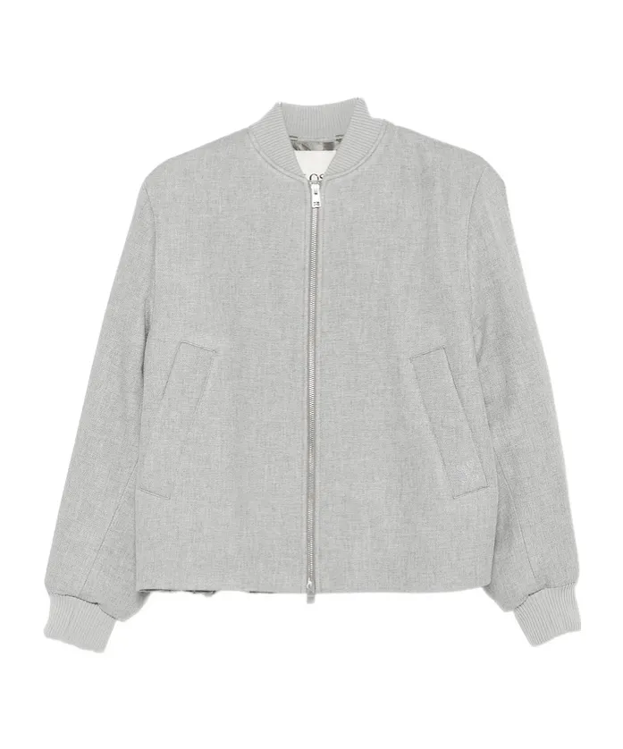 Zip-Up Bomber Jacket